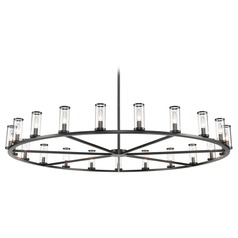 Revolve Urban Bronze Chandelier by Alora Lighting