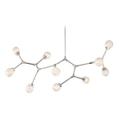 Catalyst 51-Inch LED Chandelier in Polished Nickel by Modern Forms