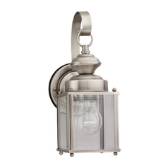 Jamestowne Antique Brushed Nickel Outdoor Wall Light by Generation Lighting