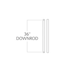 Visual Comfort Fan Collection Universal Downrod Koa Fan Downrod