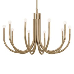 Odensa Champagne Bronze Chandelier by Kichler Lighting