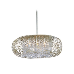 Arabesque Golden Silver Pendant by Maxim Lighting