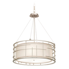 Atelier Tarnished Silver Pendant by Kalco Lighting