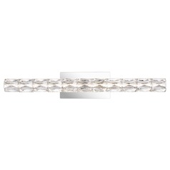 Luster Polished Chrome LED Bathroom Light by Quoizel Lighting