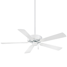 Contractor Plus 52-Inch Ceiling Fan in Flat White by Minka Aire