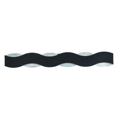 Vaughan 40-Inch LED Bath Light in Silver & Black by Eurofase Lighting