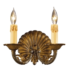 Sconce Wall Light in Antique Bronze Patina by Metropolitan Lighting