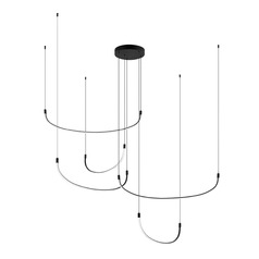 Kuzco Lighting Talis Black LED Multi-Light Pendant