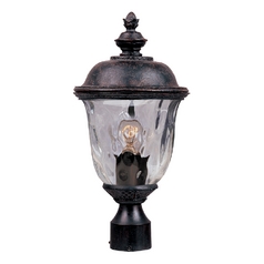 Carriage House DC Oriental Bronze Post Light by Maxim Lighting