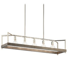 Tanis 48-Inch Distressed Antique Gray Chandelier by Kichler Lighting
