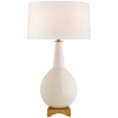 Julie Neill Antoine Table Lamp in Ivory by Visual Comfort Signature
