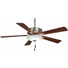 Contractor Uni-Pack - LED 52-Inch Fan in Brushed Nickel by Minka Aire