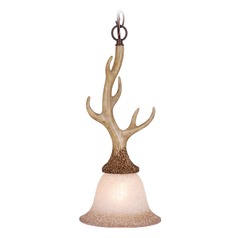 Lodge Noachian Stone Mini Pendant by Vaxcel Lighting