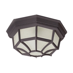 Crown Hill Rust Patina Flush Mount by Maxim Lighting