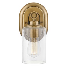 Halstead Single Light Sconce in Heritage Brass by Hinkley Lighting