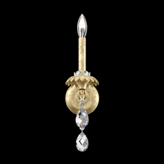 Helenia Heirloom Silver Sconce by Schonbek Lighting