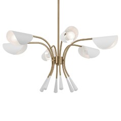 Arcus Champagne Bronze Chandelier by Kichler Lighting