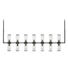 Revolve 47.25-Inch Linear Chandelier in Urban Bronze by Alora Lighting
