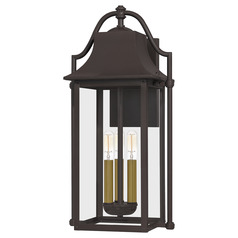 Manning Outdoor Wall Light in Western Bronze by Quoizel Lighting