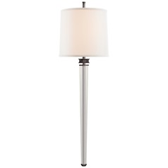 Thomas OBrien Lyra Large Tail Sconce in Bronze by Visual Comfort Signature