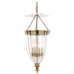 Hanover Pendant in Aged Brass by Hudson Valley Lighting