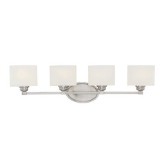 Kane 33-Inch Bath Light in Satin Nickel by Savoy House