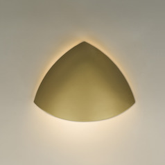 Cirrus Outdoor Wall Light in Gold by Besa Lighting