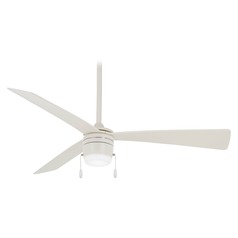 Vital 44-Inch LED Ceiling Fan in Flat White by Minka Aire