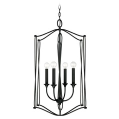 Bentley 19-Inch Black Iron Pendant by HomePlace by Capital Lighting