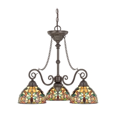 Kami Chandelier in Vintage Bronze by Quoizel Lighting