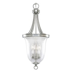 Foyer Pendant in Brushed Nickel by Progress Lighting