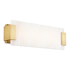 Quarry Aged Brass LED Vertical Bathroom Light by Modern Forms