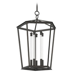 Delphine 23.75-Inch High Urban Bronze LED Pendant by Alora Lighting