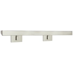 J. Randall Powers McClain 30-In Art Light in Nickel by Visual Comfort Signature