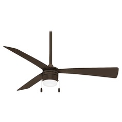 Vital 44-Inch LED Fan in Oil Rubbed Bronze by Minka Aire