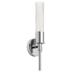 Glacial Glow 17.50-Inch Chrome LED Sconce by Elan Lighting