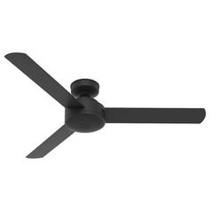 Presto Matte Black Ceiling Fan by Hunter Fan Company