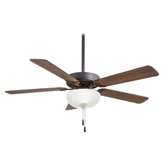 Contractor Uni-Pack 52-Inch LED Fan in Oil Rubbed Bronze by Minka Aire