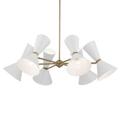 Phix Champagne Bronze Chandelier by Kichler Lighting
