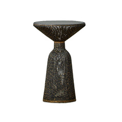 Canopus Accent Table in Iron & Bronze by Currey & Company