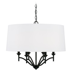 Peyton 26-Inch Matte Black Pendant by HomePlace by Capital Lighting