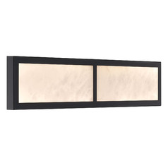 Stiles 24-Inch LED Vanity Light in Sand Coal Black by Minka Lavery