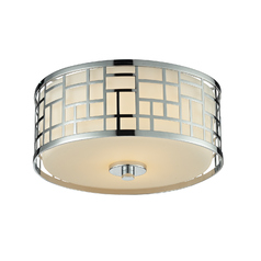 Elea Chrome Flush Mount by Z-Lite