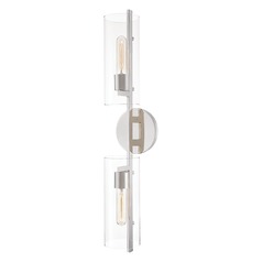 Ariel Polished Nickel Sconce by Mitzi by Hudson Valley
