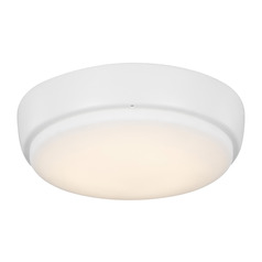 7-Inch 3CCT LED Fan Light Kit in White by Visual Comfort & Co Fans