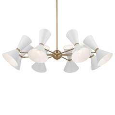 Phix Champagne Bronze Chandelier by Kichler Lighting