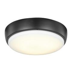 7-Inch 3CCT LED Fan Light Kit in Black by Visual Comfort & Co Fans