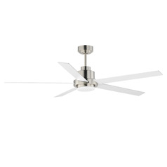 Daisy Satin Nickel LED Ceiling Fan by Maxim Lighting