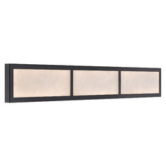 Stiles 36-Inch LED Vanity Light in Sand Coal Black by Minka Lavery