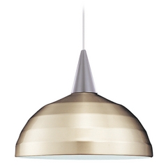 Industrial Collection Pendant Brushed Nickel Socket Set by WAC Lighting